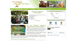 Desktop Screenshot of mangez-vegetarien.com